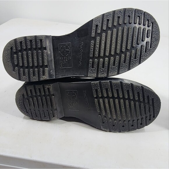 Dr. Martens 1460 Mono Black Patent Leather Combat Boots 7 - Picture 9 of 9